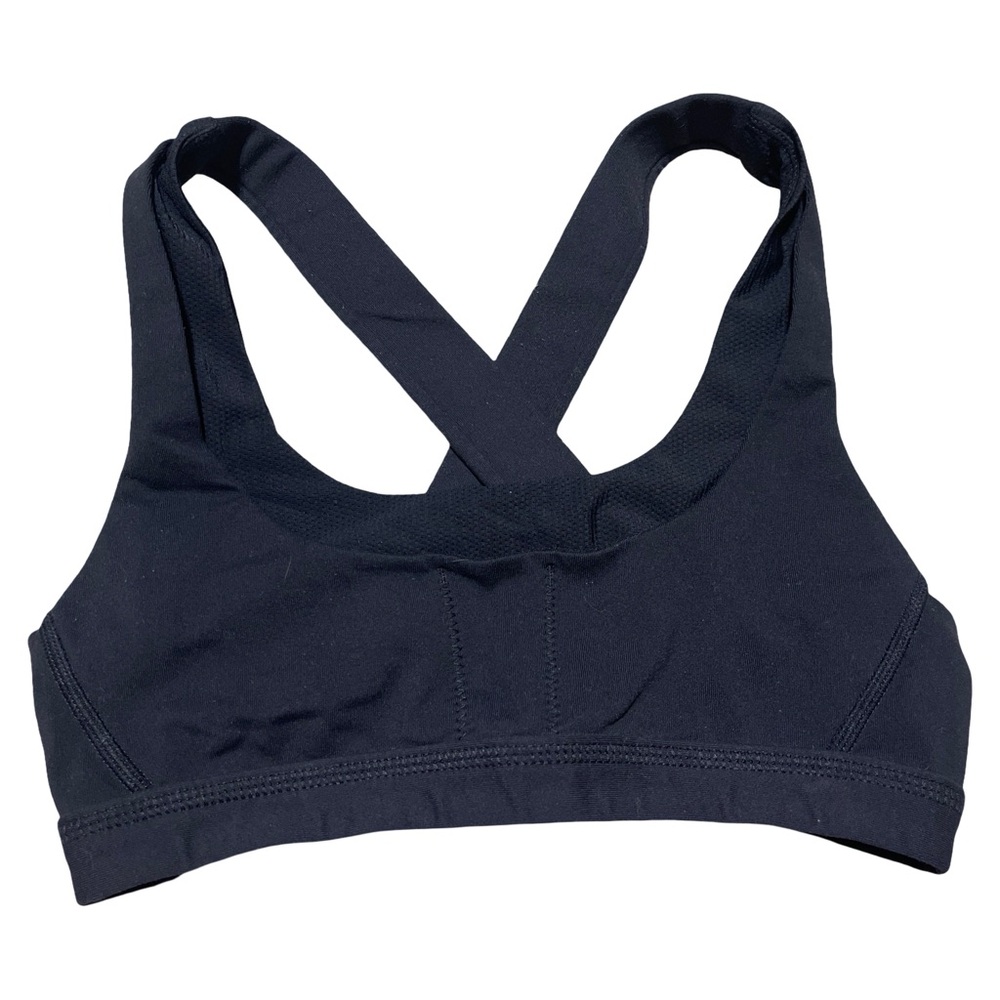 Black Racerback Sports Bra size large child.